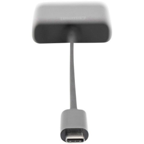 Переходник USB-C to HDMI UHD 4K, M/F, 0.15 m Digitus (DA-70852)