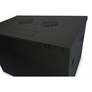 Шафа настінна Digitus Wall Mounting Dynamic Basic 7U 19" 600x450, RAL 9005 (DN-1907-U-EC-SW)