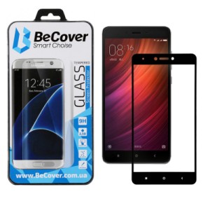 Стекло защитное BeCover Xiaomi Redmi Note 4X Black (701166) (701166)
