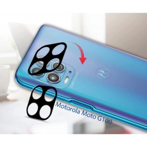 Стекло защитное BeCover for camera Motorola Moto G100 Black (707034) (707034)