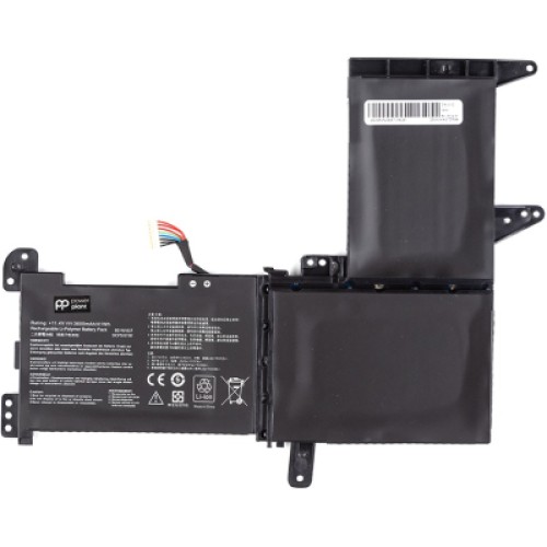 Аккумулятор для ноутбука PowerPlant ASUS VivoBook S15 (B31N1637) 11.4V 3600mAh (NB431120)