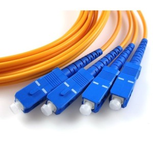 Оптичний патчкорд Eserver SC/UPC-SC/UPC SingleMode Duplex 3m (ES-SC-SC/UPC-3-SM-D)