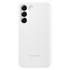 Чохол до мобільного телефона Samsung Smart Clear View Cover Galaxy S22 White (EF-ZS901CWEGRU)