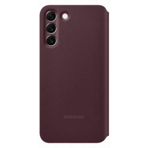 Чехол для мобильного телефона Samsung Smart Clear View Cover Galaxy S22 Plus Burgundy (EF-ZS906CEEGRU)