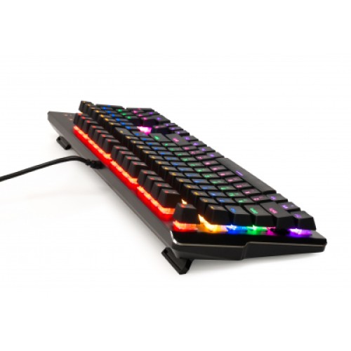 Клавиатура Vinga KBGM160 LED Outemu Blue USB Black (KBGM160 Black)