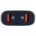 Зарядное устройство Gembird 2 port 36W QC3.0 (TA-U2QC3-CAR-01)