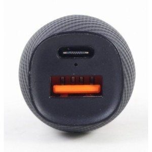 Зарядное устройство Gembird 2 port 36W QC3.0+PD (TA-U2QC3-CAR-02)