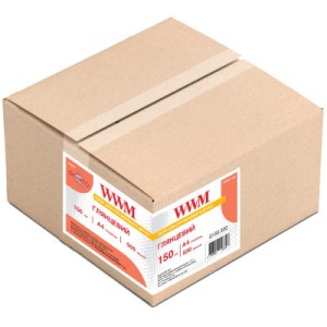 Фотобумага WWM A4 Glossy 150г, 500cn (G150.500)
