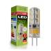 Лампочка Eurolamp LED силикон G4 2W 4000K 220V (LED-G4-0240(220))
