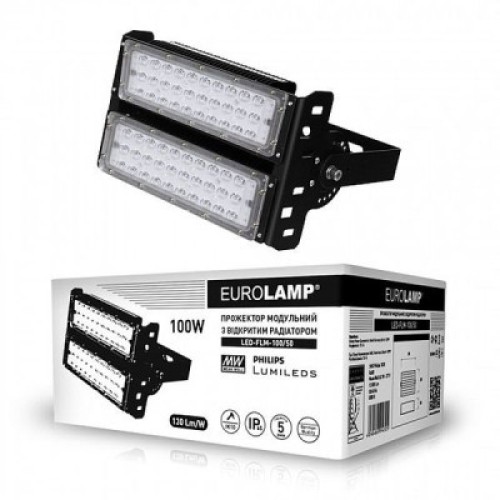 Прожектор Eurolamp LED 100W 5000K (LED-FLM-100/50)