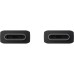 Дата кабель USB-C to USB-C 1.8m Black 3A Samsung (EP-DX310JBRGRU)