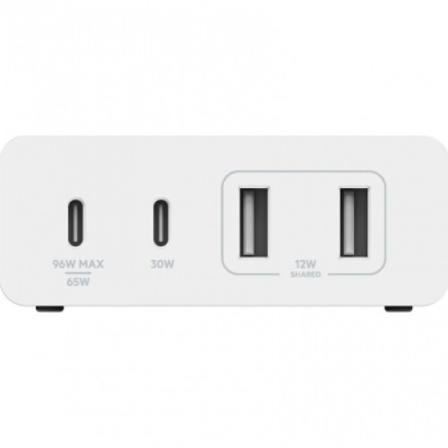 Зарядное устройство Belkin Home Charger 108W GAN Dual USB-С/USB-A (WCH010VFWH)