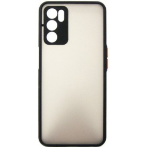 Чехол для мобильного телефона Dengos Matte OPPO A16 (black) (DG-TPU-MATT-103)