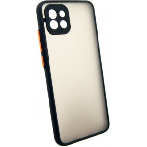 Чехол для мобильного телефона Dengos Matte Samsung Galaxy A03 (black) (DG-TPU-MATT-93)