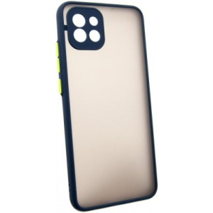 Чехол для мобильного телефона Dengos Matte Samsung Galaxy A03 (blue) (DG-TPU-MATT-94)