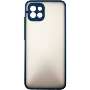 Чехол для мобильного телефона Dengos Matte Samsung Galaxy A03 (blue) (DG-TPU-MATT-94)