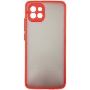 Чехол для мобильного телефона Dengos Matte Samsung Galaxy A03 (red) (DG-TPU-MATT-95)