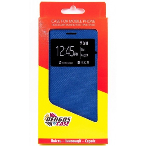 Чехол для мобильного телефона Dengos Samsung Galaxy A03 (blue) (DG-SL-BK-311)