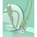 Дата кабель USB 2.0 AM to Micro 5P 1.0m soft silicone green ColorWay (CW-CBUM042-GR)