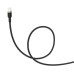 Дата кабель USB 2.0 AM to Type-C 1.0m spiral black ColorWay (CW-CBUC051-BK)