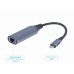 Адаптер Cablexpert USB type-C to Gigabit Lan (A-USB3C-LAN-01)