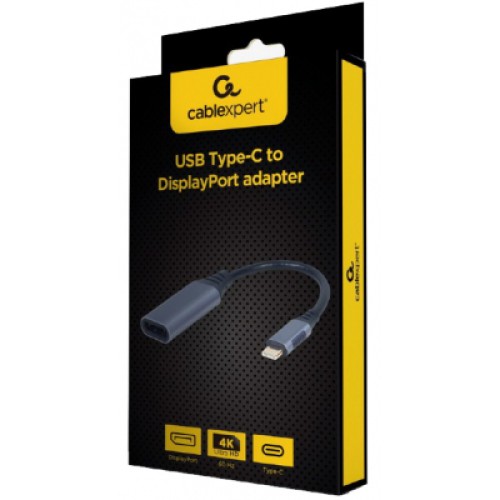 Переходник USB-C to DisplayPort, 4К 60Hz Cablexpert (A-USB3C-DPF-01)