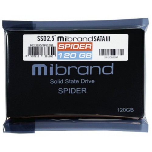 Накопитель SSD 2.5" 120GB Mibrand (MI2.5SSD/SP120GB)