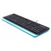 Клавиатура A4Tech FKS10 USB Blue