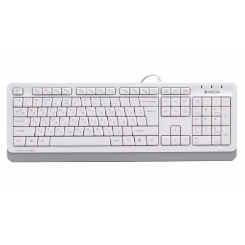 Клавиатура A4Tech FKS10 USB White