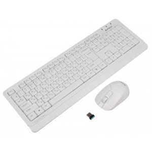 Комплект A4Tech FG1012 Wireless White