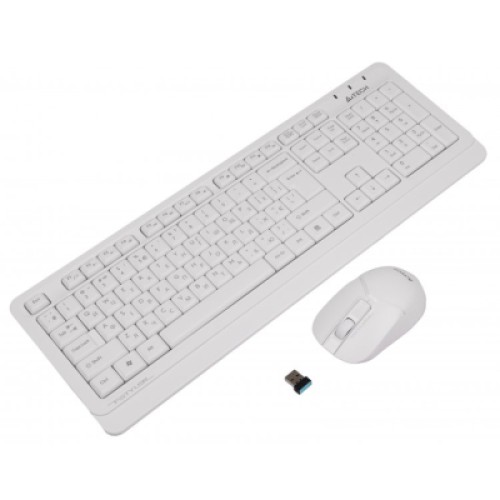 Комплект A4Tech FG1012 Wireless White