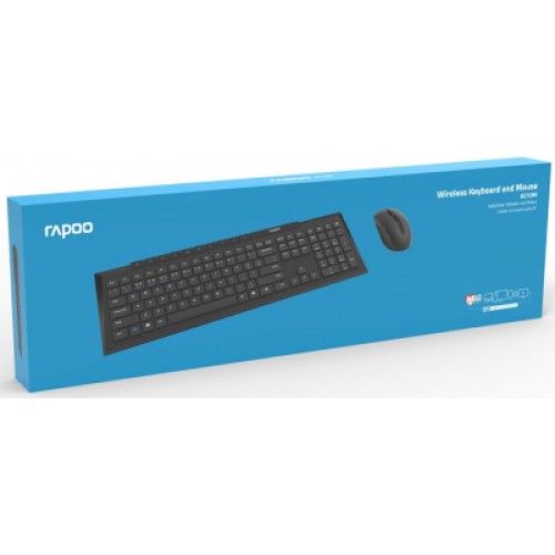 Комплект Rapoo 8210M Wireless Black (8210M black)