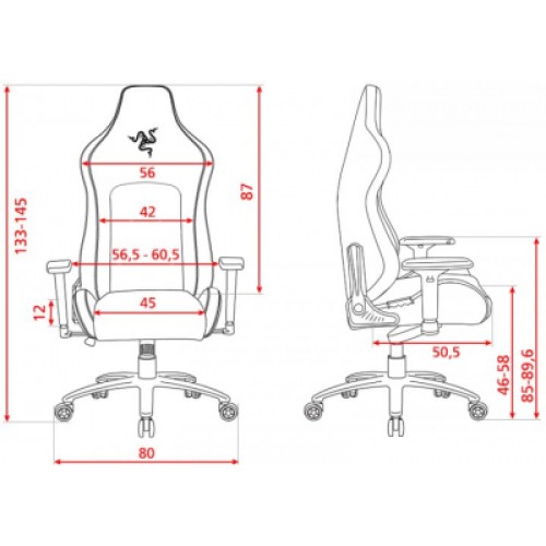 Кресло игровое Razer Iskur XL Black (RZ38-03950200-R3G1)
