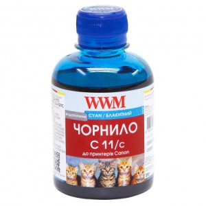 Чернила WWM CANON CL441/511/513/CLI521/426 Cyan (C11/C)