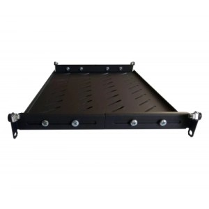 Полка 19" Hypernet 1U глуб. 300мм, в шкафы глубиной 450мм, цвет черный (U-FS-45-Black)
