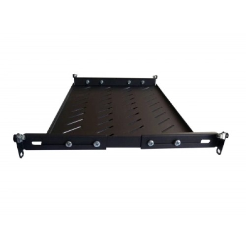 Полка 19" Hypernet 1U глуб. 300мм, в шкафы глубиной 450мм, цвет черный (U-FS-45-Black)
