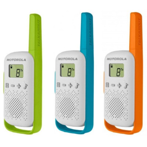 Портативная рация Motorola TALKABOUT T42 Triple Pack (B4P00811MDKMAW)