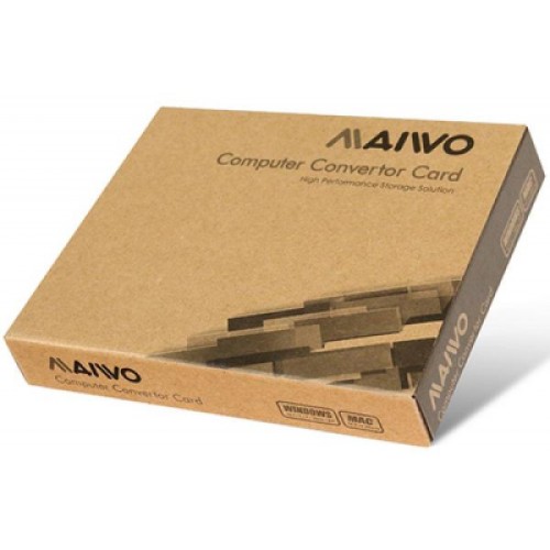Контроллер Maiwo Multi-Size PCIex4 & SATA to M.2 (M-Key or B-key) KT015 SSD (45774)