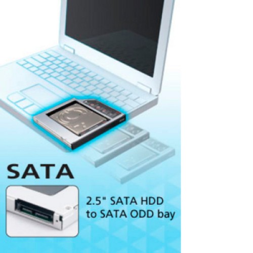 Фрейм-переходник Maiwo 2,5" HDD/SSD SATA3 Macbook (Pro/Air) 13" 15" 17" (NSTOR-Macbook)
