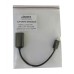 Дата кабель OTG USB 2.0 AF to Micro 5P 0.16m Lapara (LA-UAFM-OTG black)