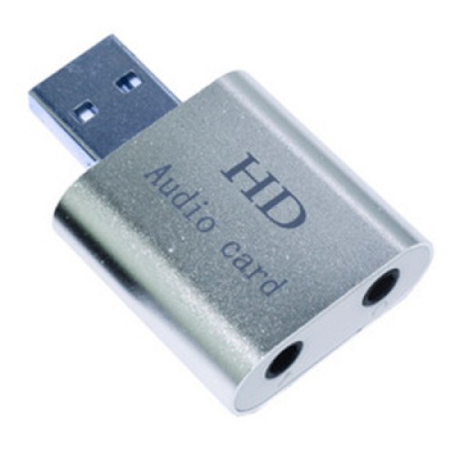 Звуковая плата Dynamode USB-SOUND7-ALU silver