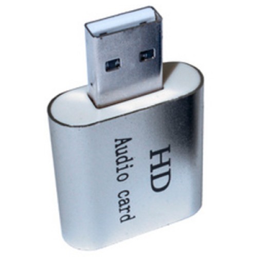 Звуковая плата Dynamode USB-SOUND7-ALU silver