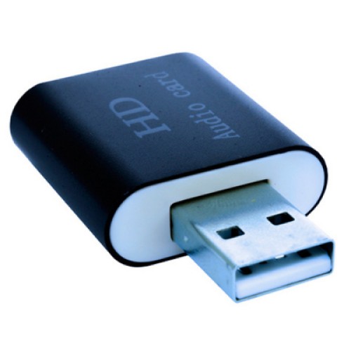 Звуковая плата Dynamode USB-SOUND7-ALU black