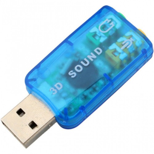 Звуковая плата Dynamode USB 6(5.1) blue (USB-SOUNDCARD2.0 blue)