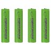 Аккумулятор Esperanza AAA 1000mAh Ni-MH * 4 green (EZA102G)