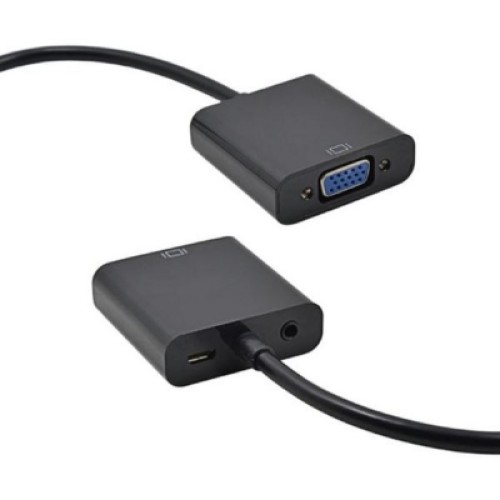 Переходник ST-Lab HDMI male to VGA F (с кабелями аудио и питания от USB) (U-990)