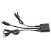Переходник ST-Lab HDMI male to VGA F (с кабелями аудио и питания от USB) (U-990)