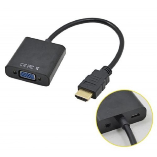 Переходник ST-Lab HDMI male to VGA F (с кабелями аудио и питания от USB) (U-990)