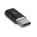 Переходник Type-C to Micro USB Lapara (LA-Type-C-MicroUSB-adaptor black)