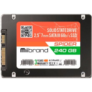 Накопитель SSD 2.5" 240GB Mibrand (-MI2.5SSD/SP240GB)
